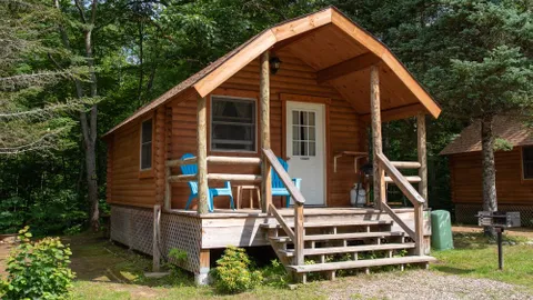Deluxe Streamside Camping Cabin — image 1 of 5