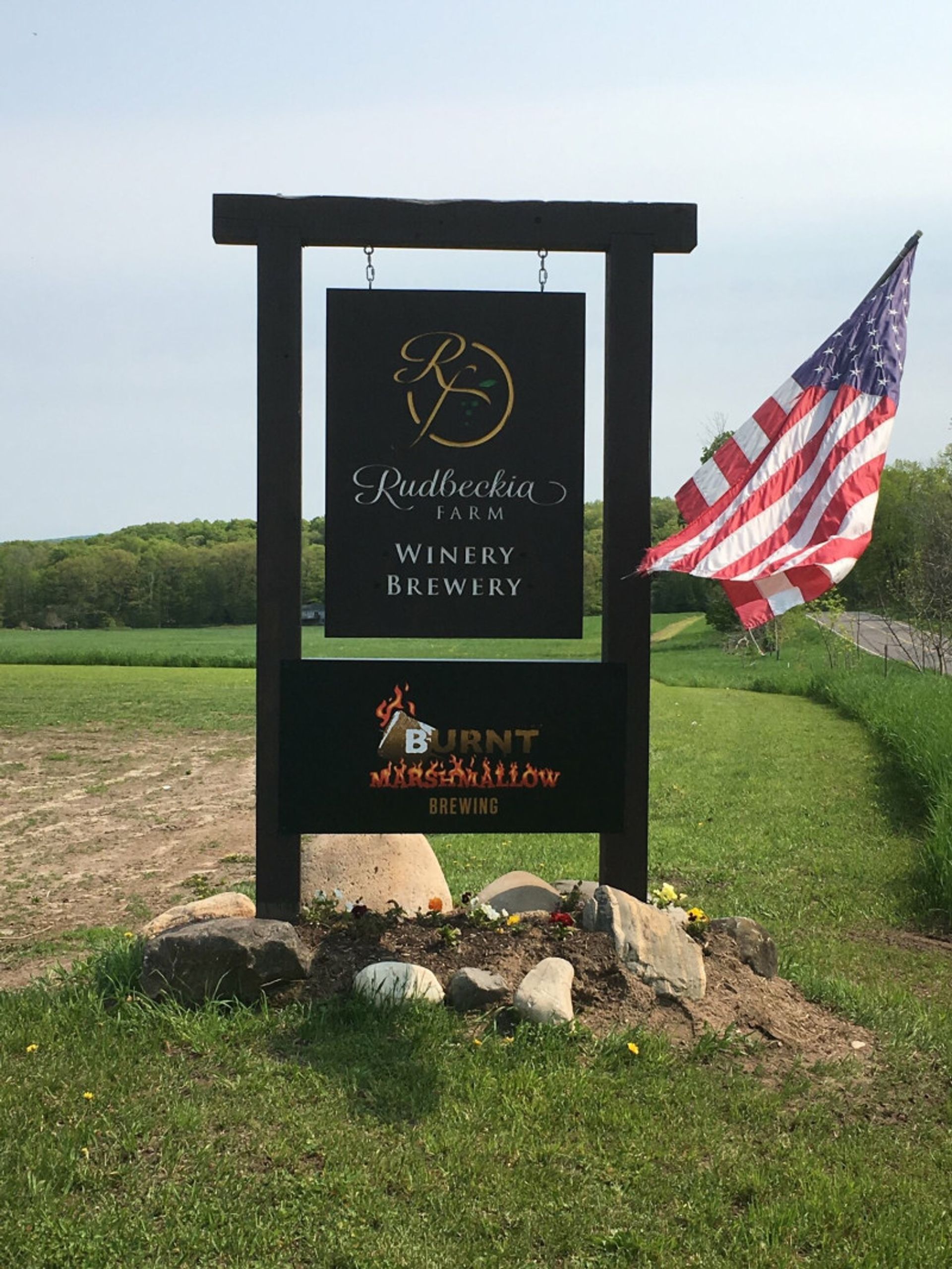 The RV Park at Burnt Marshmallow Brewstillery/Rudbeckia Winery, Petoskey, Michigan