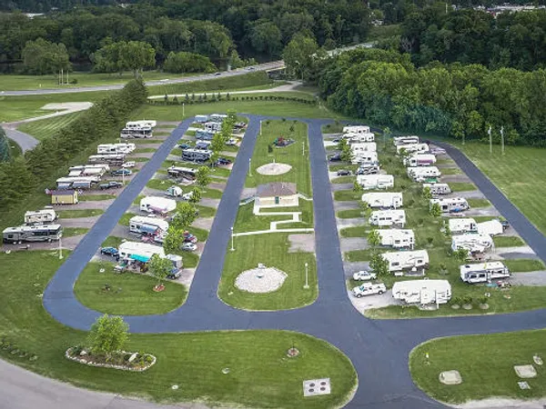 Shamrock Park RV Park - Berrien Springs, Michigan campground