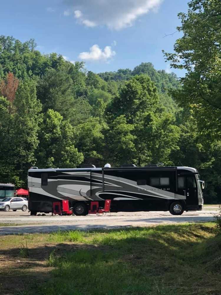 Full Hookup Pull-Through RV Site