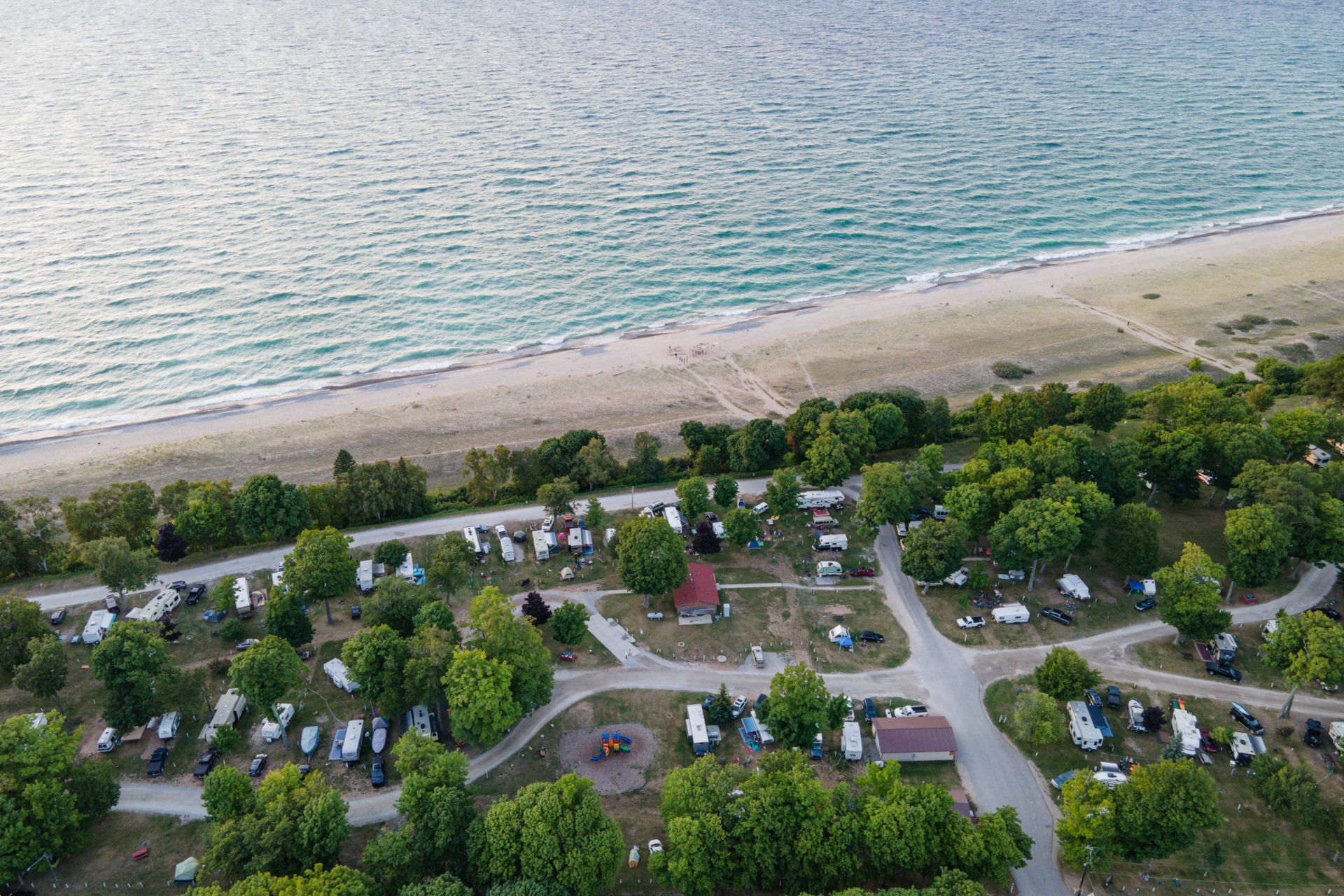 Woodland Park Campground, Grand Marais, Michigan