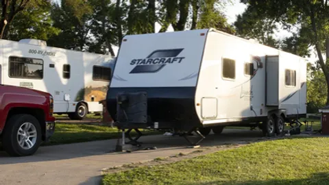 Concrete Back-in Full Hookup RV site — image 1 of 1