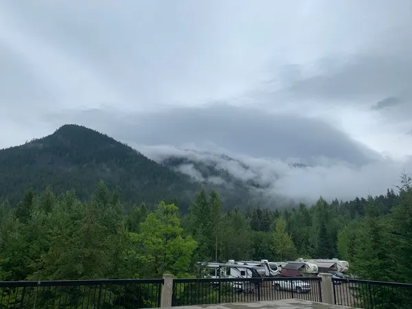 Spahats Creek Resort, Clearwater, British Columbia campground