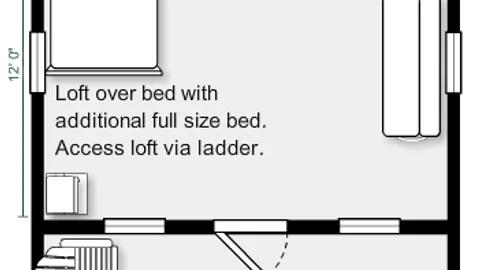 Regular Cabin with Loft — image 6 of 6
