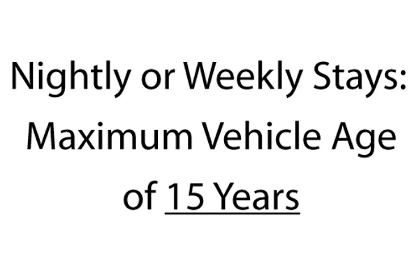 Vehicle Age Restrictions