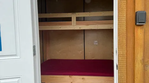 Hut 5 - 1 twin, 1 Double Bunkbeds (No Bedding Included) — image 2 of 3