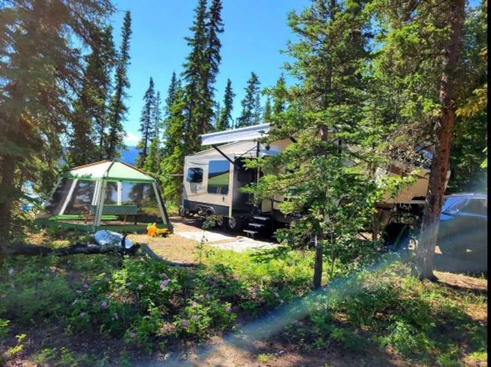 30 amp Extra Large Lake front RV Site