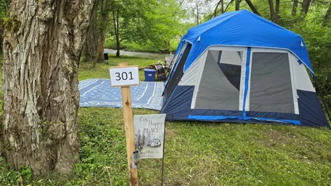 Creekside Primitive Tent Site — image 2 of 6