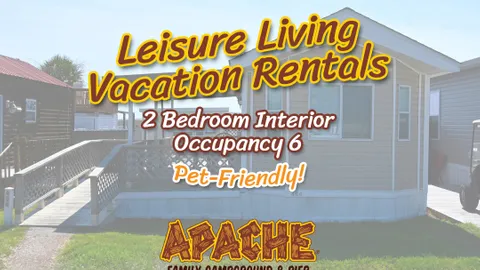 Leisure Living - 2 Bedroom Interior - Occupancy 6 - Pet Friendly — image 1 of 1