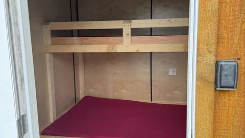 Hut 4 - 1 twin, 1 Double, Bunkbeds (No Bedding Included) — image 2 of 3