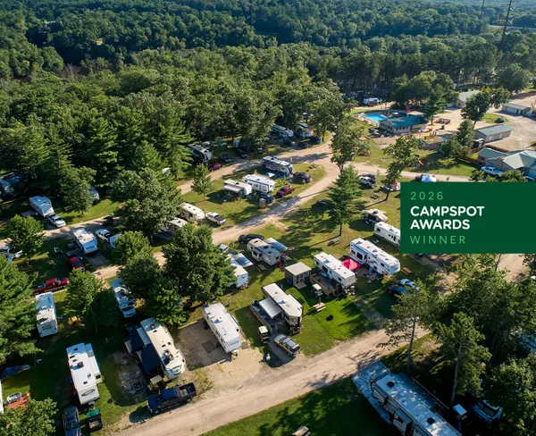 Champions Riverside Resort, Galesville, Wisconsin campground