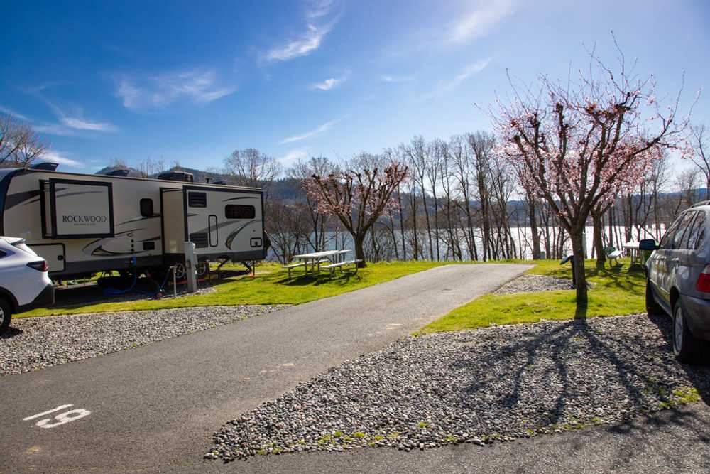 River Row Back-In RV Site
