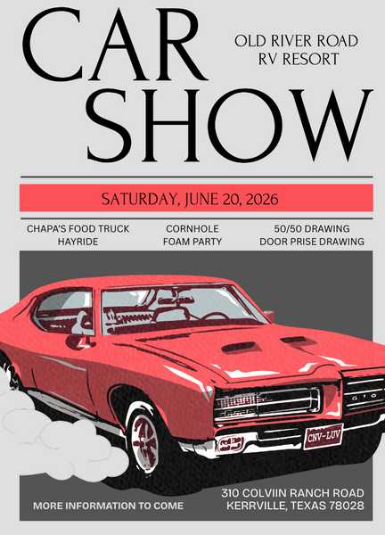 Car Show in The Park