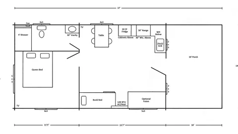 Premium Cabin One Bedroom — image 7 of 7
