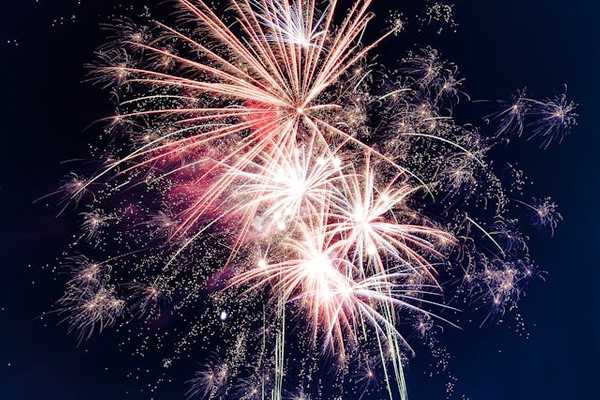 🎶 Harvest Band and Fireworks