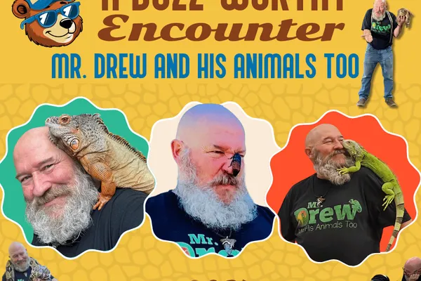 Mr. Drew and his Animals Too!