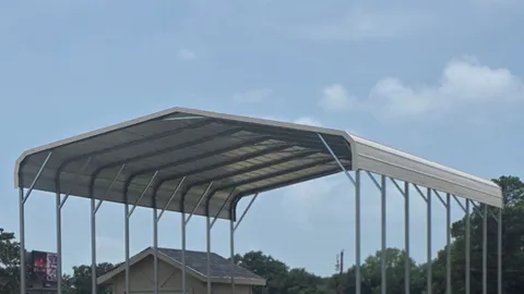 40x80 Back in Premium site with RV cover and storage shed — image 1 of 1