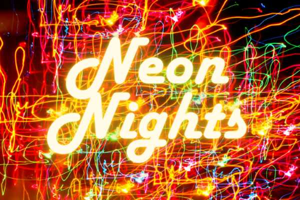 Neon Lights and Tie Dye Delights