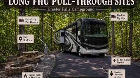 Area F RV: Long FHU Pull-Thru w/ Sewer — image 12 of 12