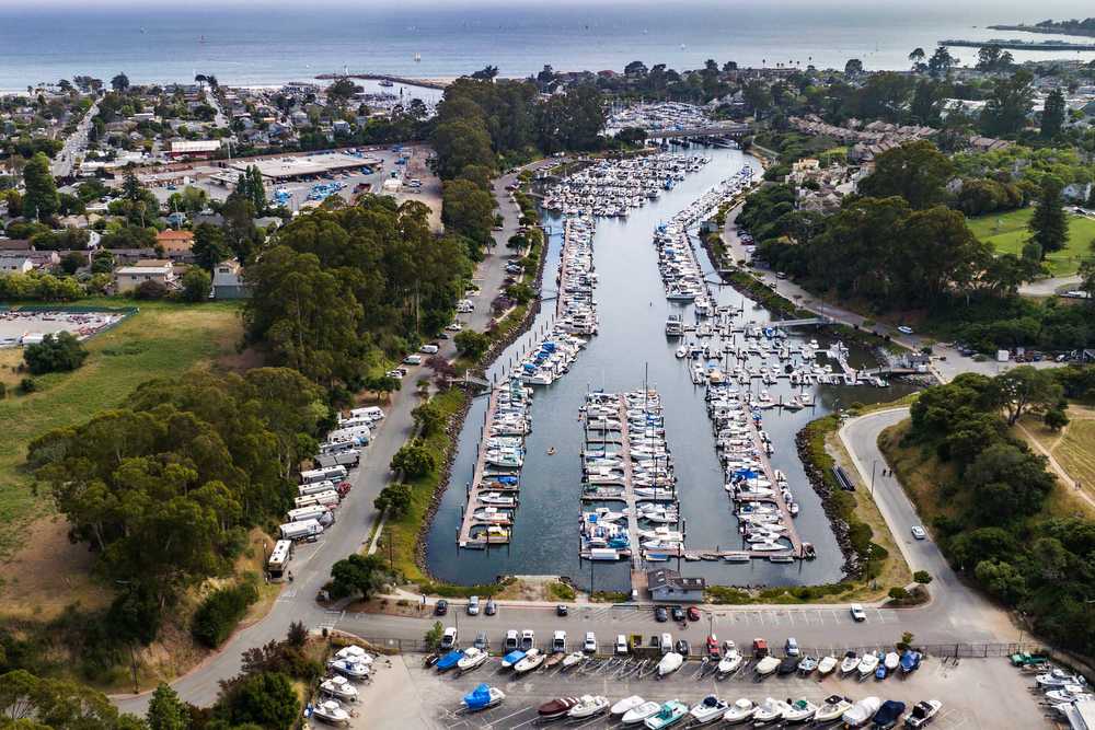 Santa Cruz Harbor RV Park Santa Cruz California Santa Cruz