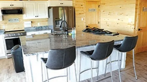 Family Stone Cabin with Hot Tub & Spectacular View (Sleeps 8) — image 2 of 29