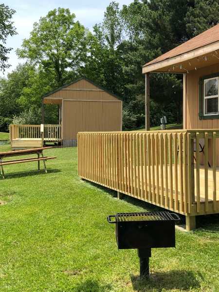 Lakefront Sleeping Cabin | Adventure Bound Camping