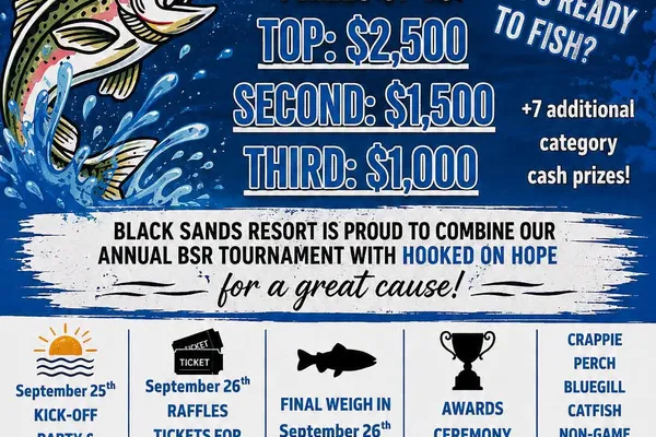 Black Sands Derby and Hooked on Hope Fishing Derby
