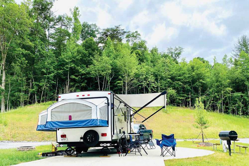 Red Carpet Back-In RV Site