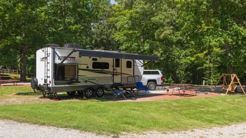 Premium with Patio Pull-Thru RV Site — image 1 of 4