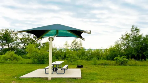 Tent Site With Shade Structure — image 1 of 5