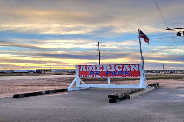 American RV Park, Lubbock, Texas