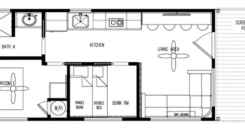 2 Bedroom Cabin — image 9 of 9