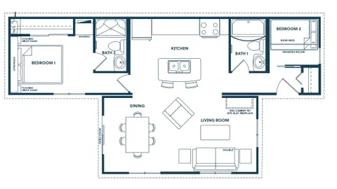 2 Bedroom Waterfront Resort Cottage — image 11 of 11