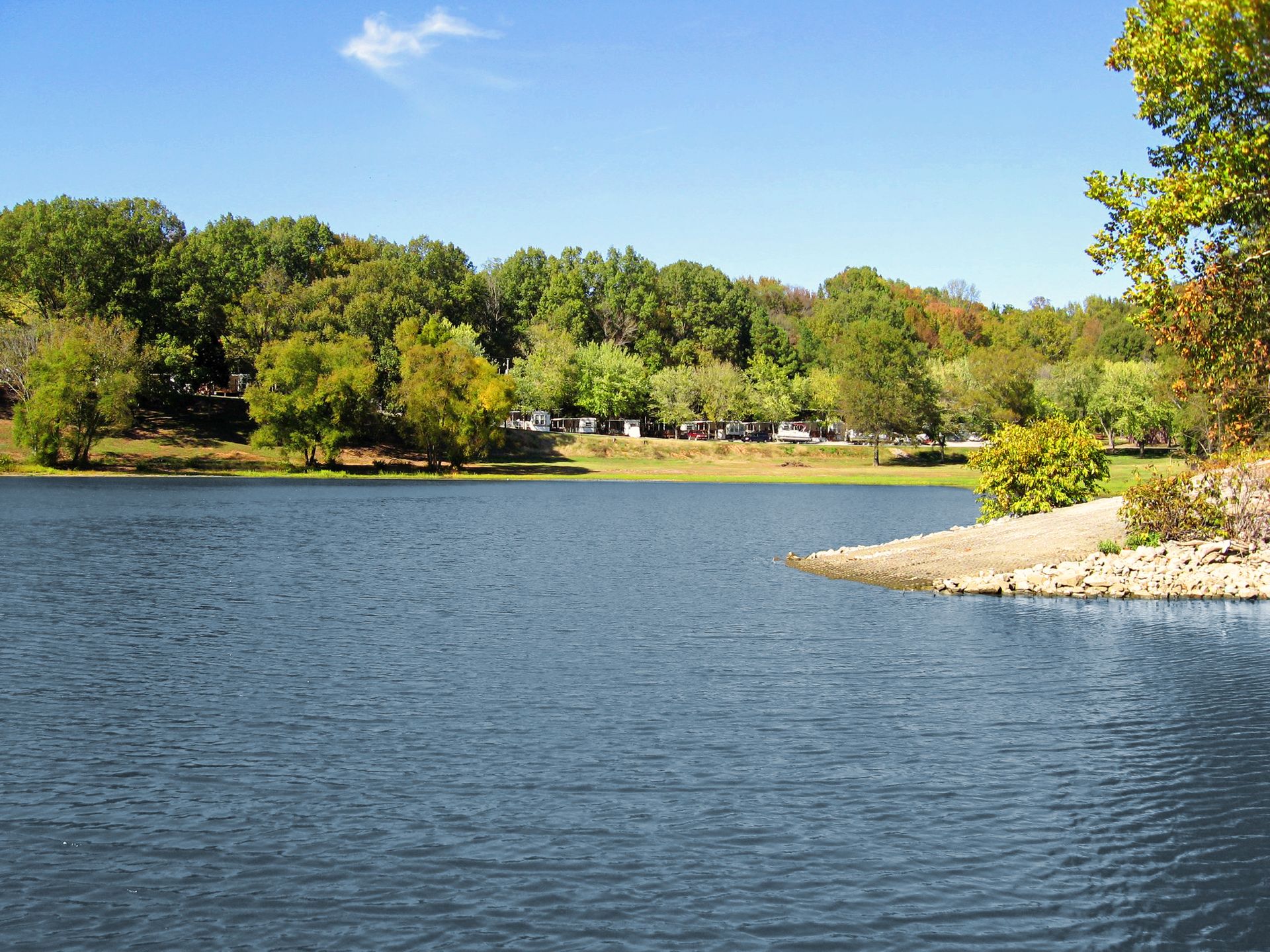 Indian Point Campground, Eddyville, Kentucky