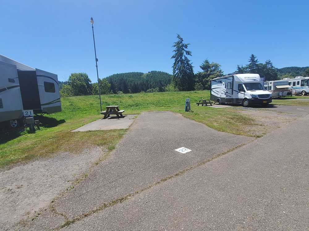 Coho RV Park & Marina Reedsport, Oregon Campspot