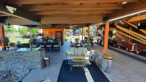 50 Amp Furnished Pergola Full Hookup RV Site — image 1 of 8