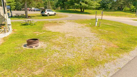 Full Hookup Pull Thru RV Site — image 1 of 3