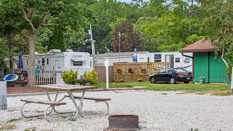 Full Hookup 50amp Pull Through RV Site — image 1 of 2
