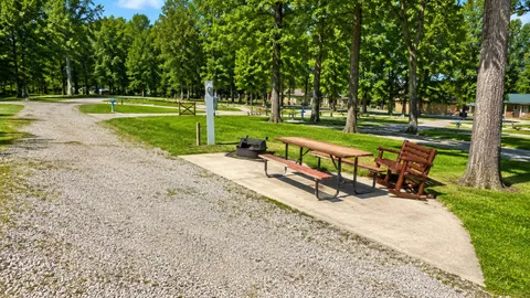 Premium Patio Pull-Through RV Site — Full Hookups & Easy In/Out Convenience — image 1 of 6