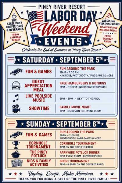 Labor Day Weekend.  Making Memories!