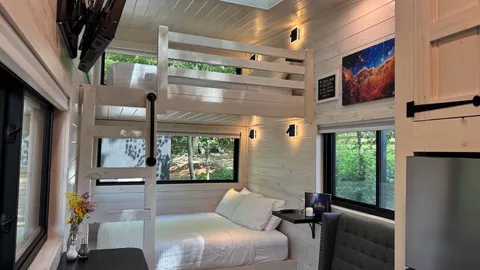 Skylight Tiny Homes: Skylight Heaven Wooded Area — image 1 of 7
