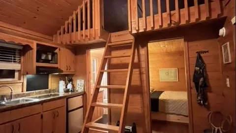 Neversink Village: One Bedroom Cabin, with Loft — image 2 of 12