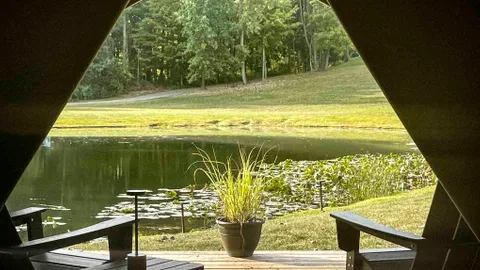 T1- LUX Tent (Primative) Pond Views — image 1 of 9