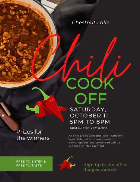 Chili Cook Off