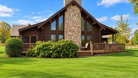 Executive Log Home — image 1 of 2