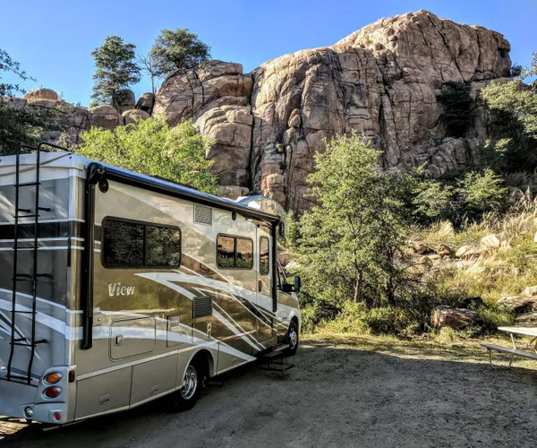 Point of Rocks RV Campground, Prescott, Arizona campground