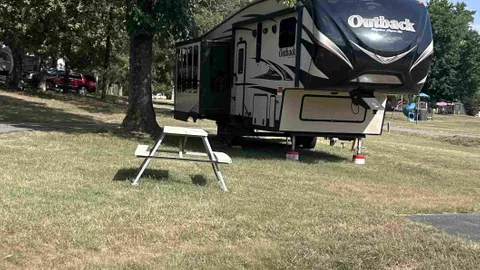 50amp Electric + Water RV Site (Back-in) — image 1 of 1