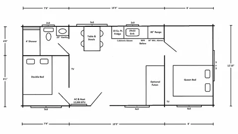 Premium Cabin Two Bedroom — image 6 of 6
