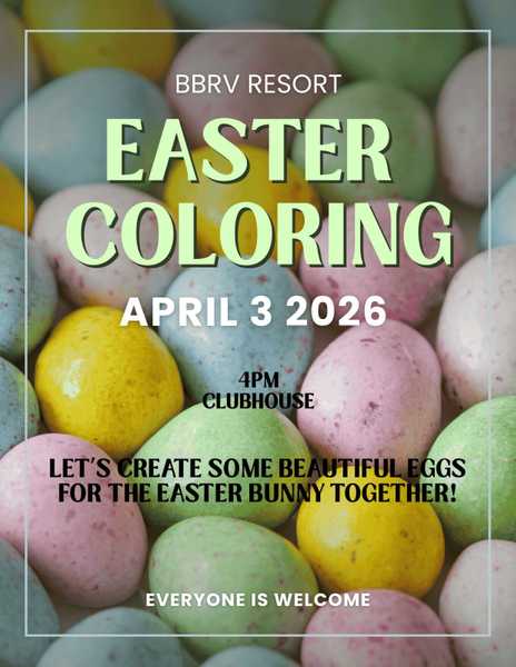 EASTER EGG COLORING