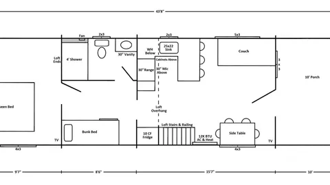 Deluxe Cabin C Loop (with loft) — image 8 of 8